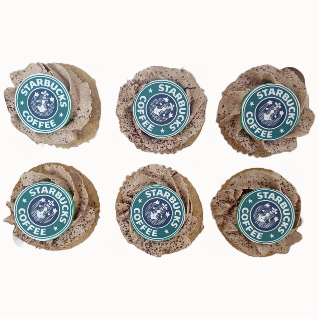 Star Bucks cupcakes (Box of 6) - Crave by Leena