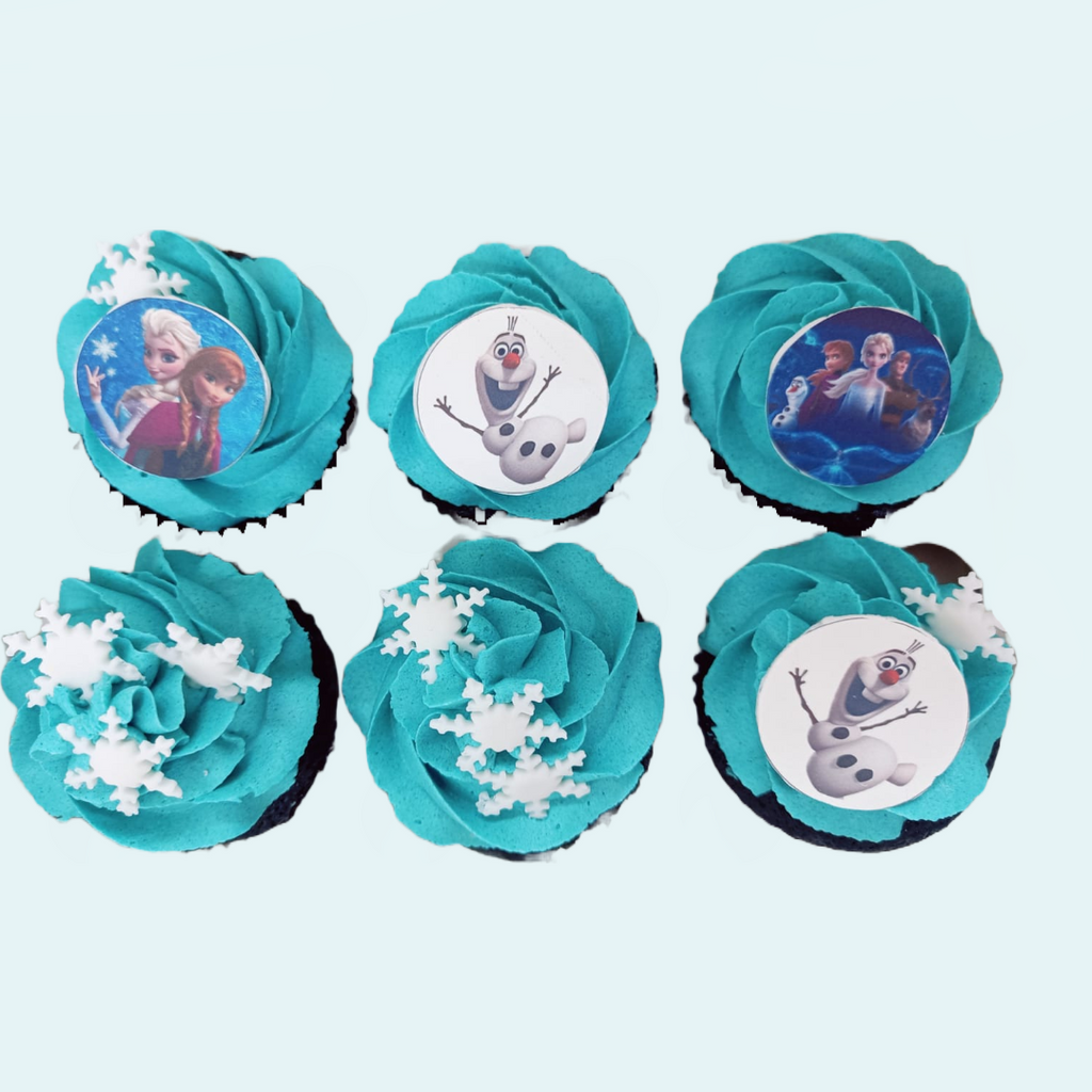Elsa Cupcake (Box of 6) - Crave by Leena