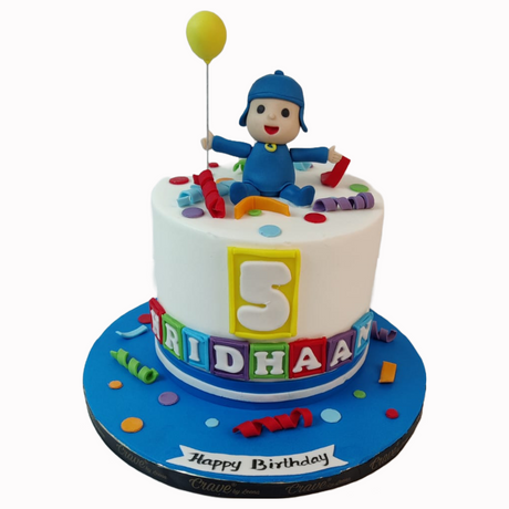 Pocoyo theme cake - Crave by Leena