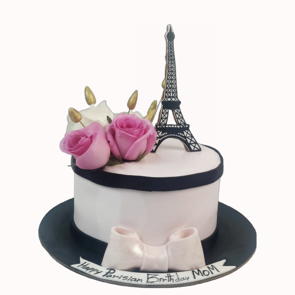 Paris Floral Cake - Crave by Leena