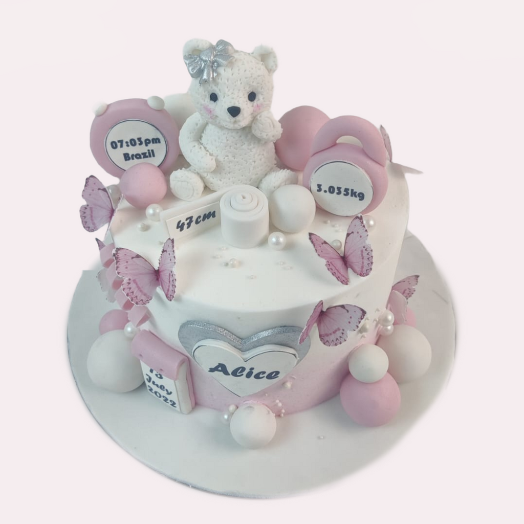 Ombre pastel pink Teddy - Crave by Leena