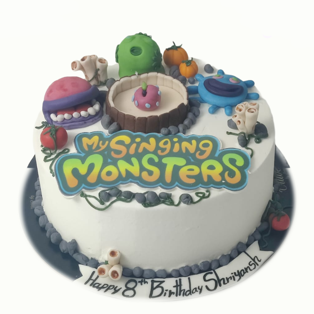 singing monsters cake My singing Monsters | Custom Cakes