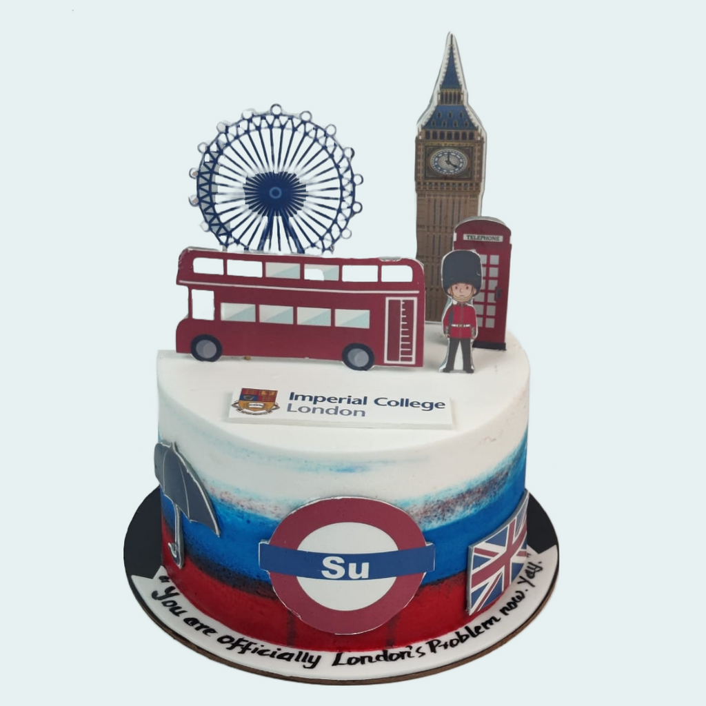 London theme cake - Crave by Leena