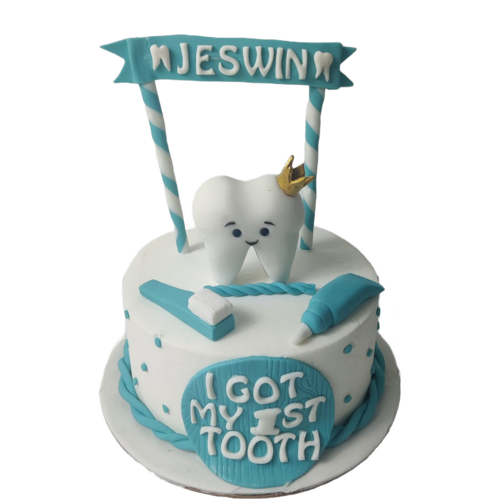 Tooth day cake - Crave by Leena