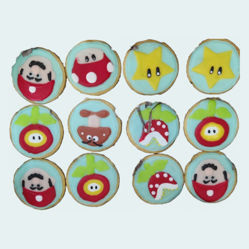 Mario Cookies (Box of 15) - Crave by Leena