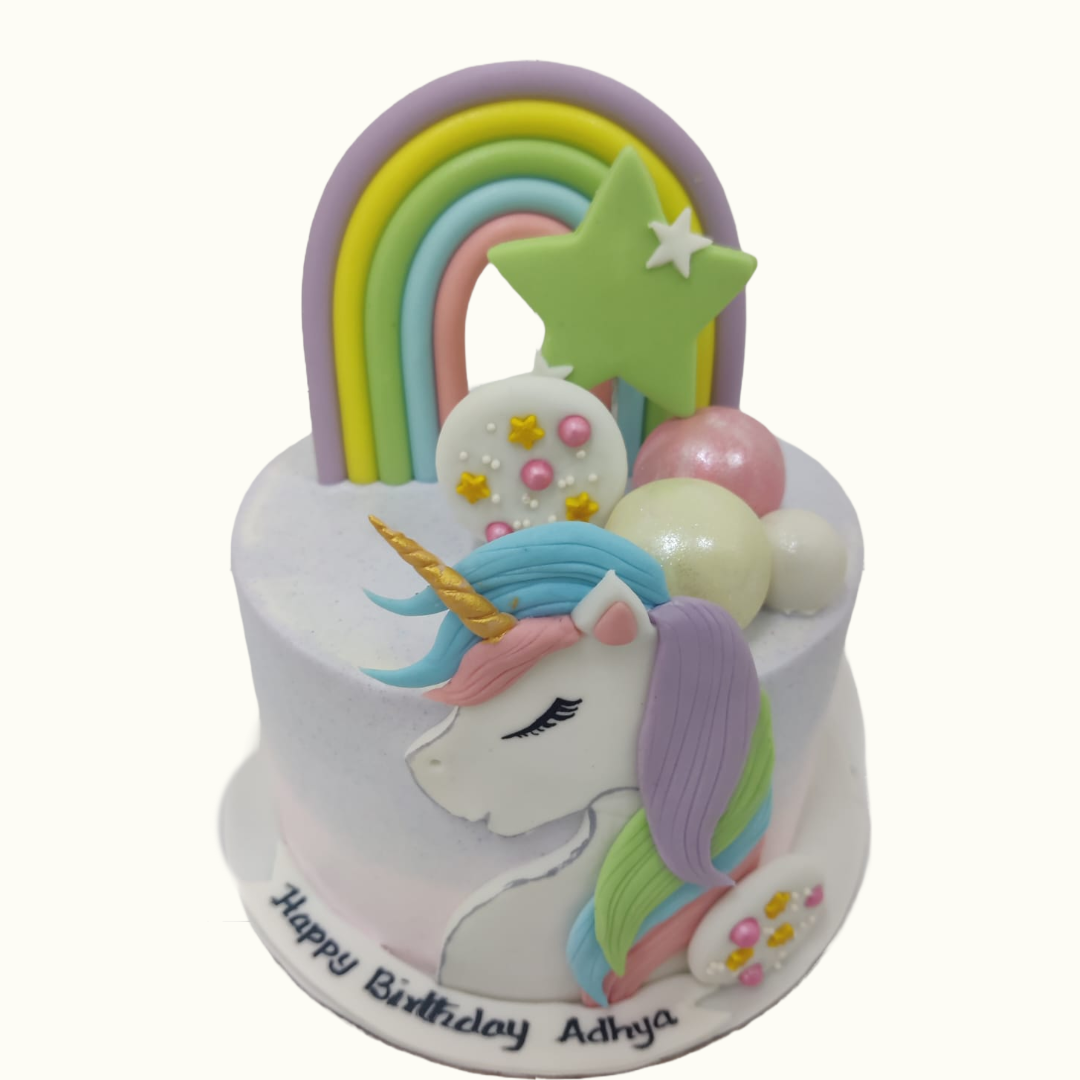 Unicorn with rainbow - Crave by Leena