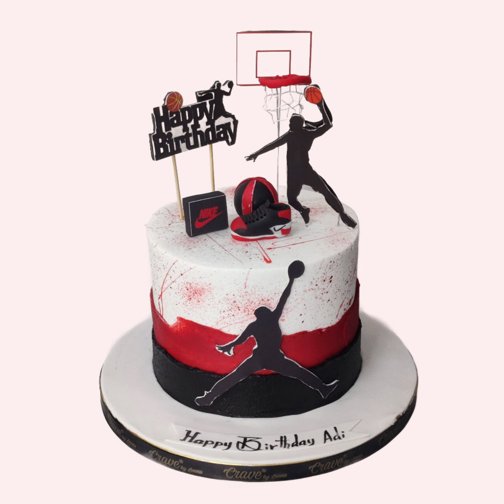 Nike Basketball Cake - Crave by Leena