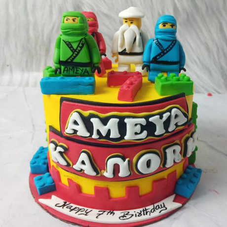 Ninjago theme cake - Crave by Leena