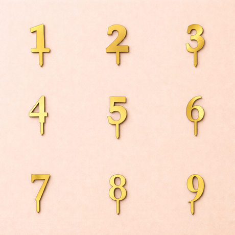 Number Toppers - Crave by Leena