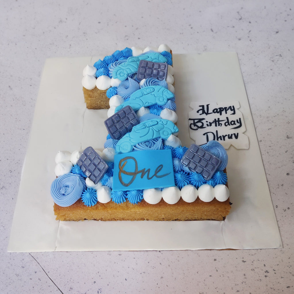 One-Shaped Cake – A Whimsical First Birthday Delight – Crave by Leena