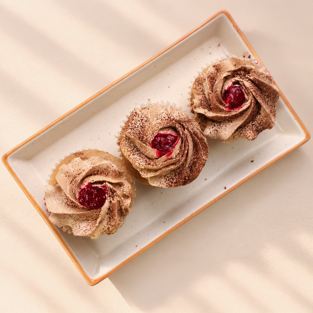 PETA Awarded Raspberry Tiramisu Cupcakes — Gluten-Free
