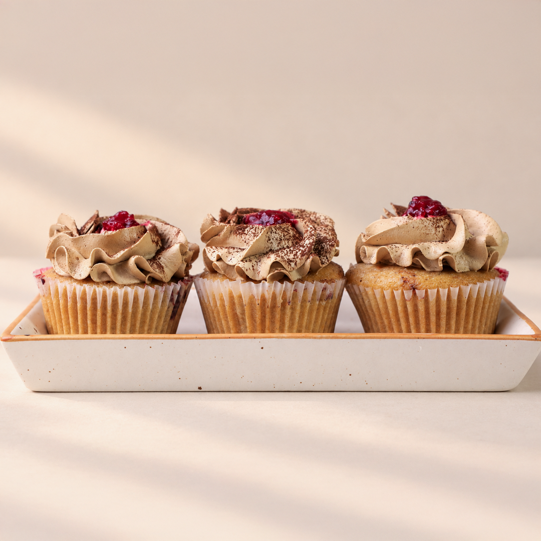 PETA Awarded Raspberry Tiramisu Cupcakes — Gluten-Free