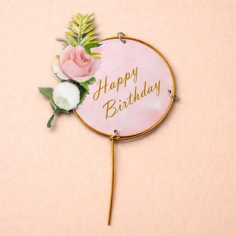 Happy Birthday Cake Toppers - Crave by Leena