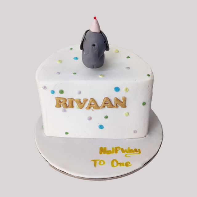 Polka Party Half Cake - Crave by Leena