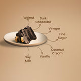 Vanilla Walnut Fudge Cake - Crave by Leena