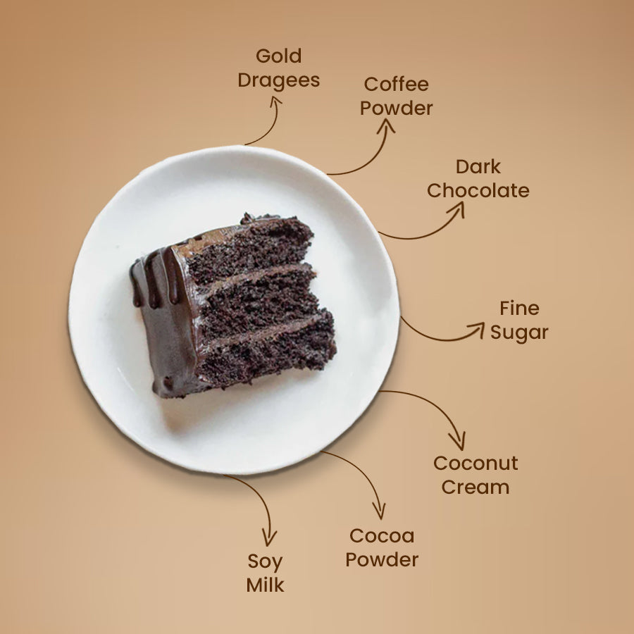 Chocolate Truffle Cake - Crave by Leena