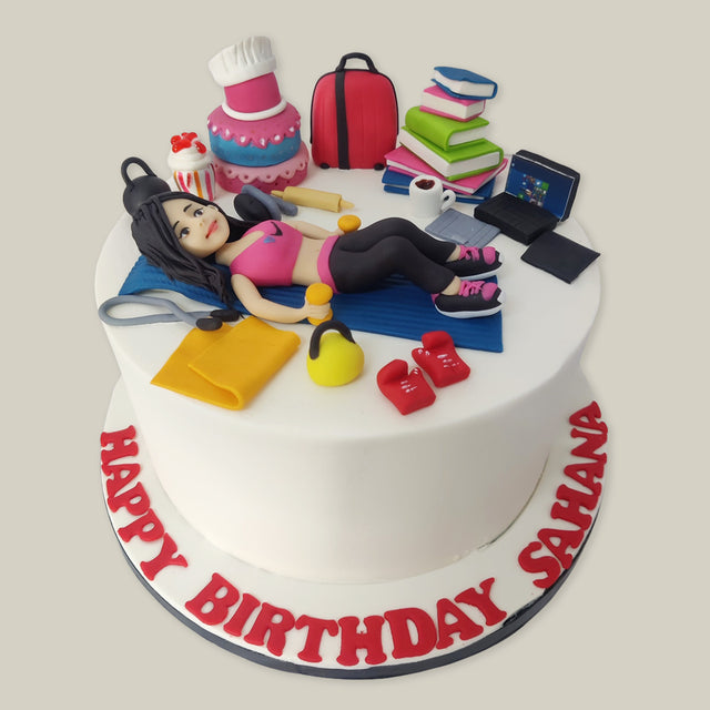 Professional Lifestyle Theme Cake - Crave by Leena