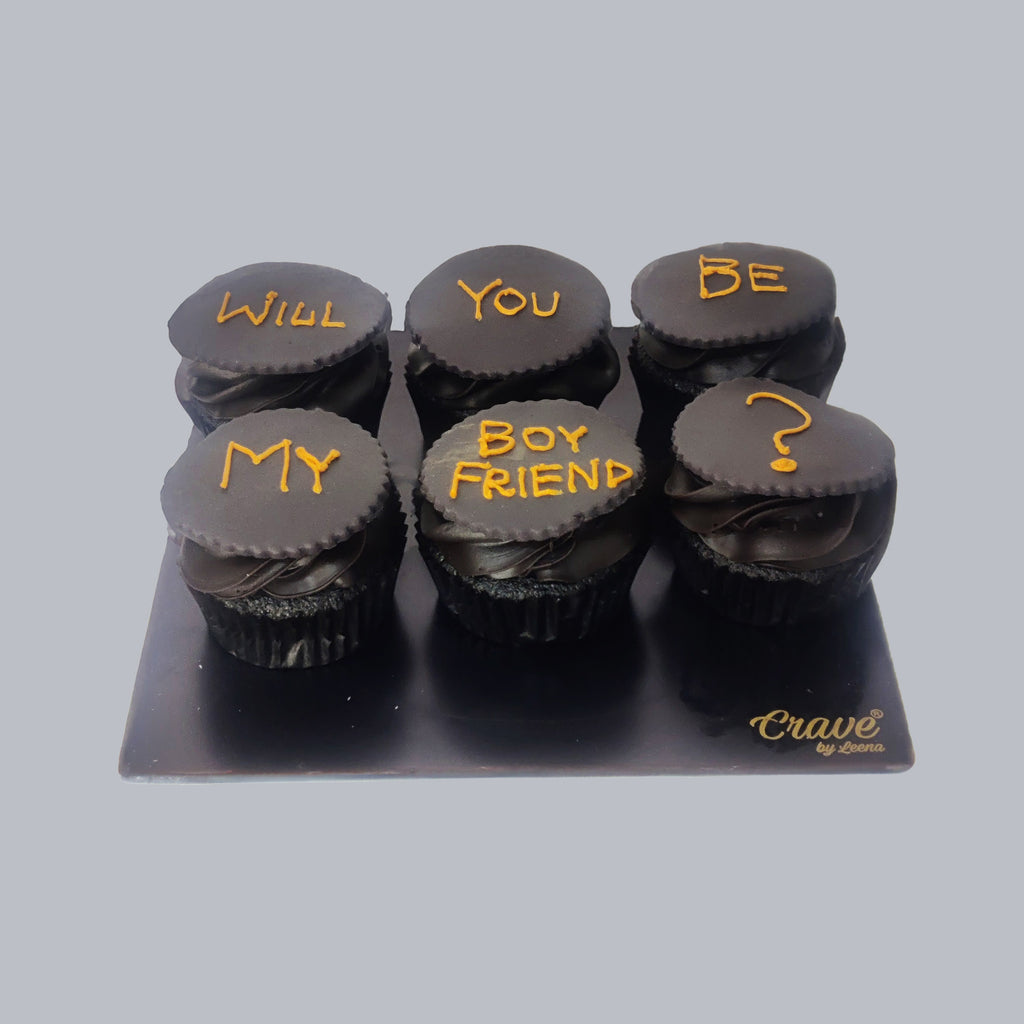 Proposal cupcakes - Crave by Leena