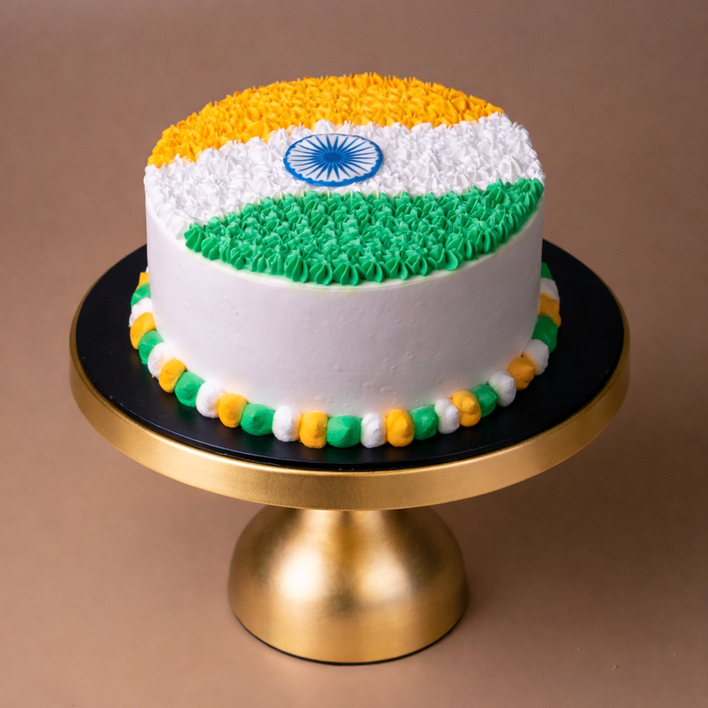 Indian Tricolour Cake (500g)