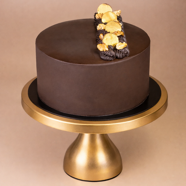 Refined Sugar-Free Chocolate Walnut Fudge Cake - Crave by Leena
