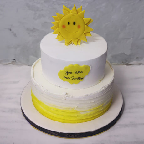 Smiling Sun Theme Cake - Crave by Leena
