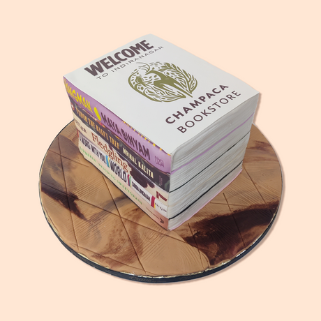 Stacked Books - Crave by Leena