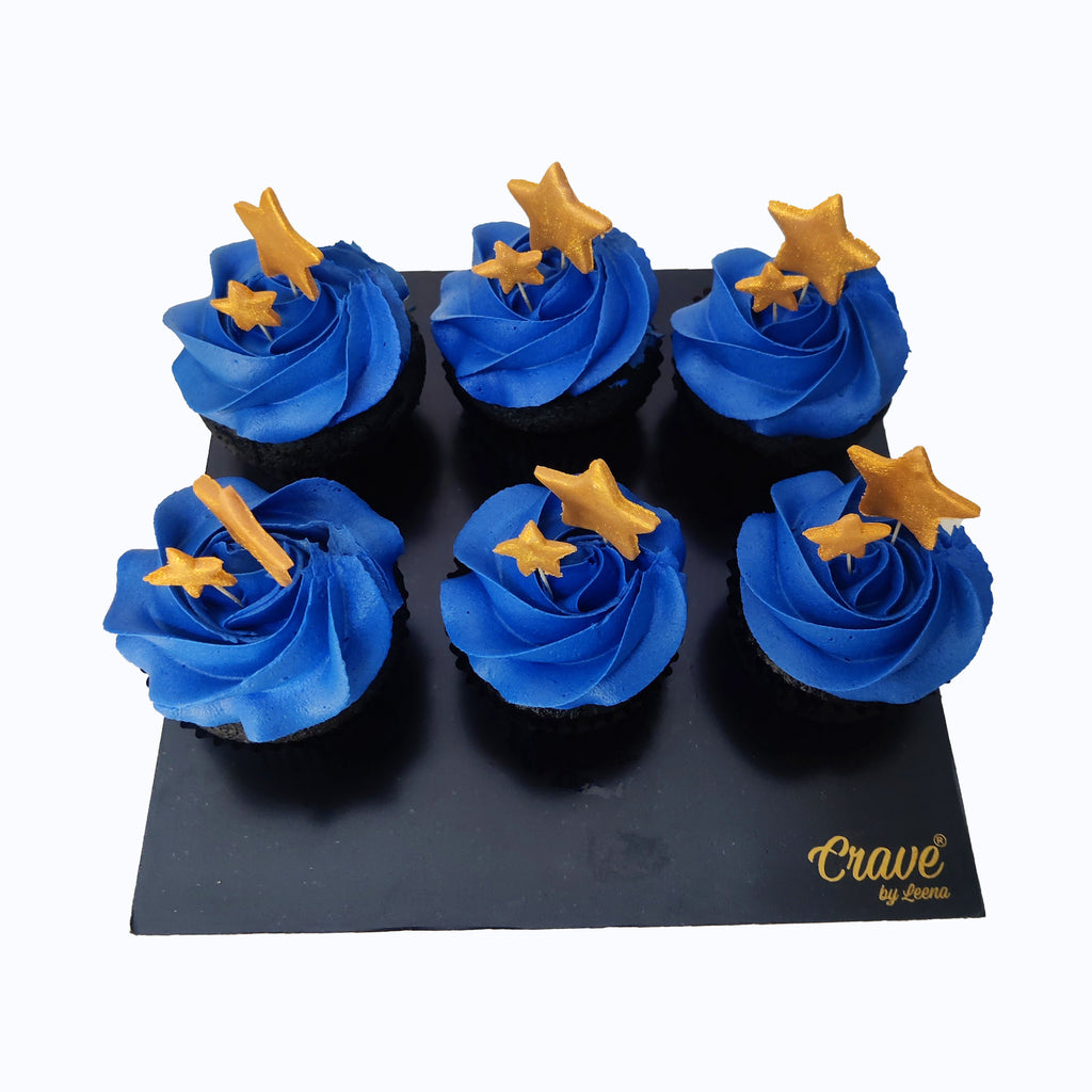 Starry Cupcakes - Crave by Leena