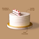 Strawberries and Cream Cake