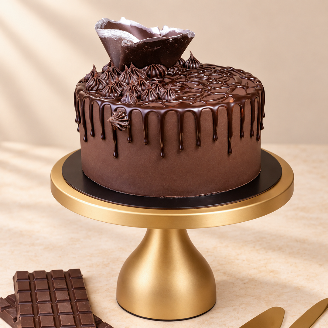 Vanilla Choco Noir Cake — Sugar-Free