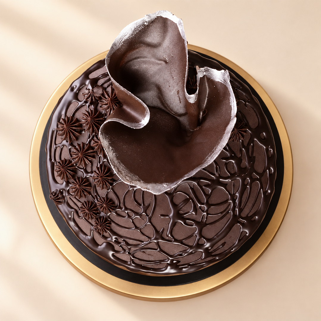 Vanilla Choco Noir Cake — Sugar-Free
