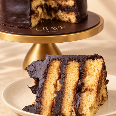 Vanilla Walnut Fudge Cake — Sugar-Free - Crave by Leena