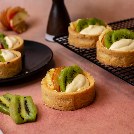 Fruit Custard Tarts - Crave by Leena