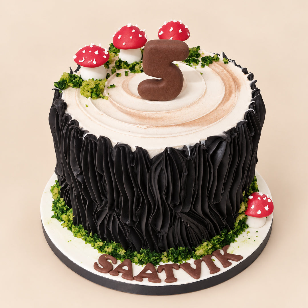 The Cream Tree Log Cake