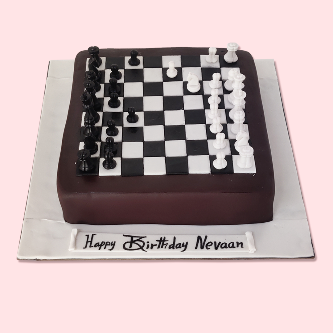 The Giant Chess Board Cake