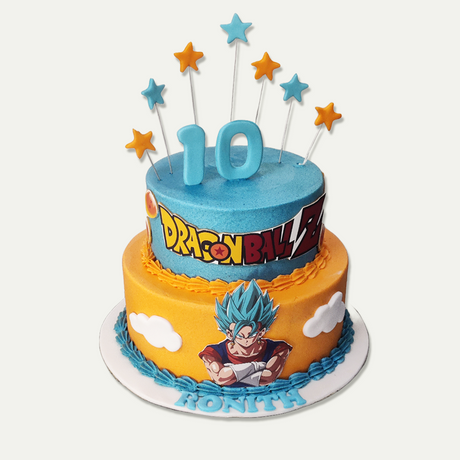 The Legend of DragonBall Z Cake - Crave by Leena