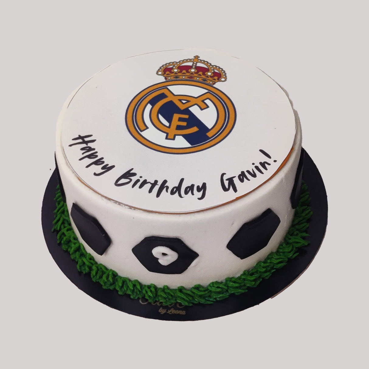 The Real Madrid Photo cake - Crave by Leena