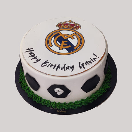 The Real Madrid Photo cake - Crave by Leena