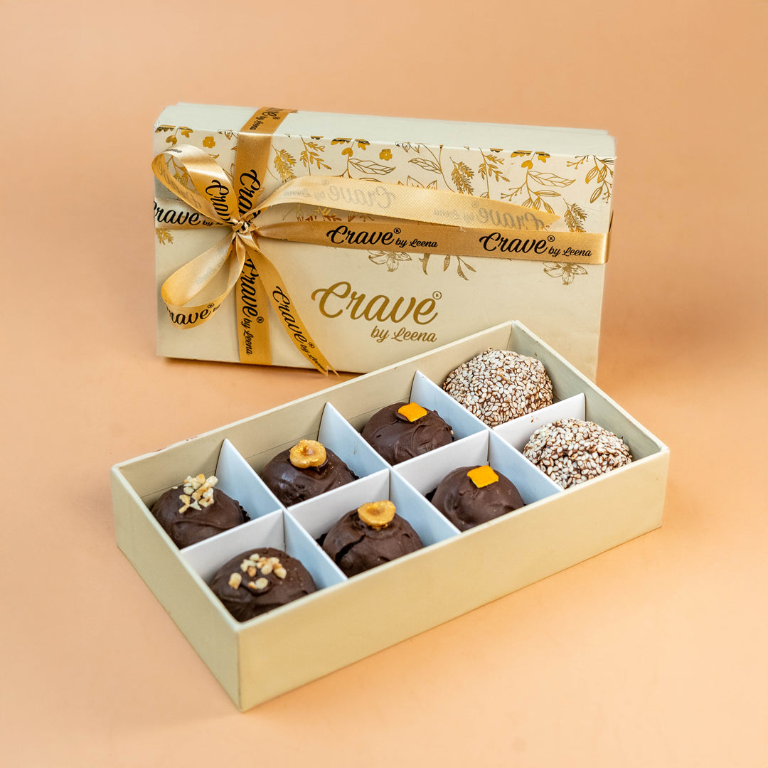 ⁠Couverture Chocolate Truffles (box of 8)