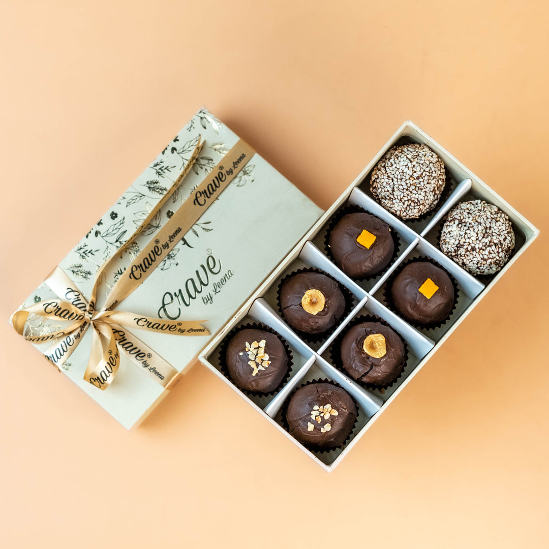 ⁠Couverture Chocolate Truffles (box of 8)