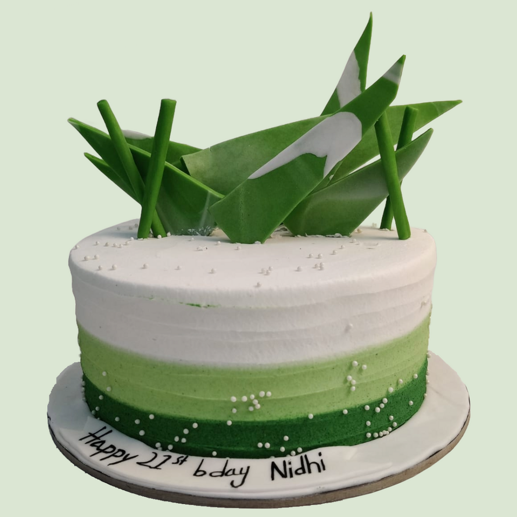 Baby Shark 2-Tier Ombre Cake | Buy Baby Shark Cake | Eggless