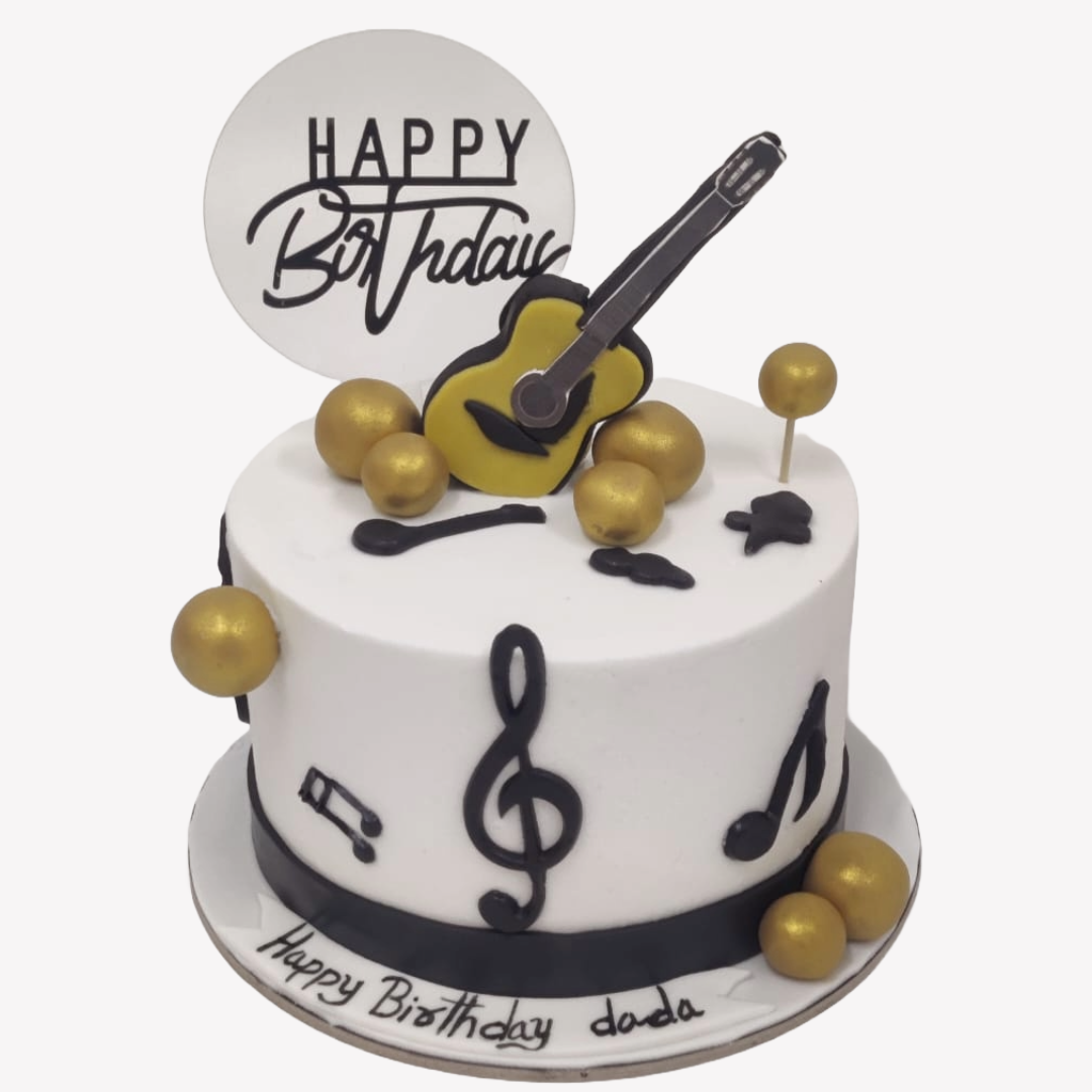 Guitar Cake | Guitar Birthday Cake Online | Yummy cake