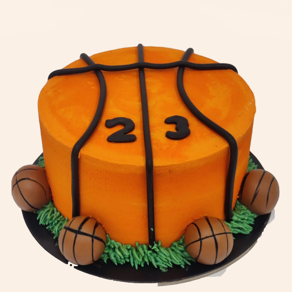 Basket Ball Cake - Crave by Leena