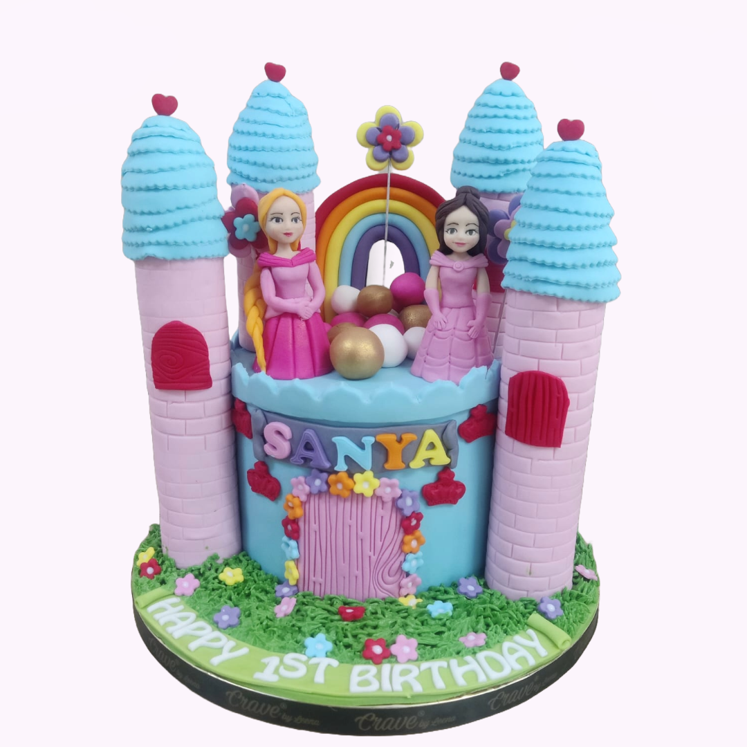 Princess Castle Cake - Crave by Leena