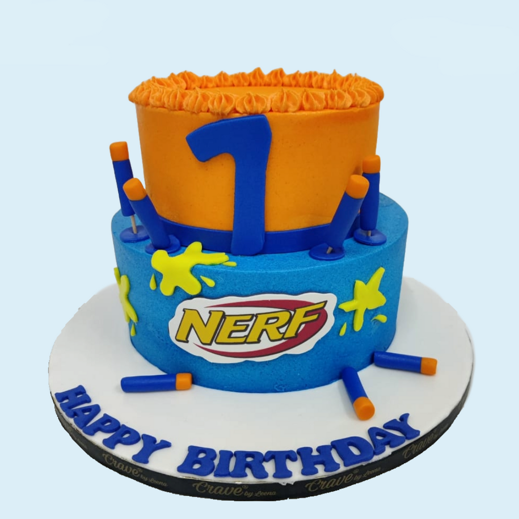 Nerf Theme Cake - Crave by Leena