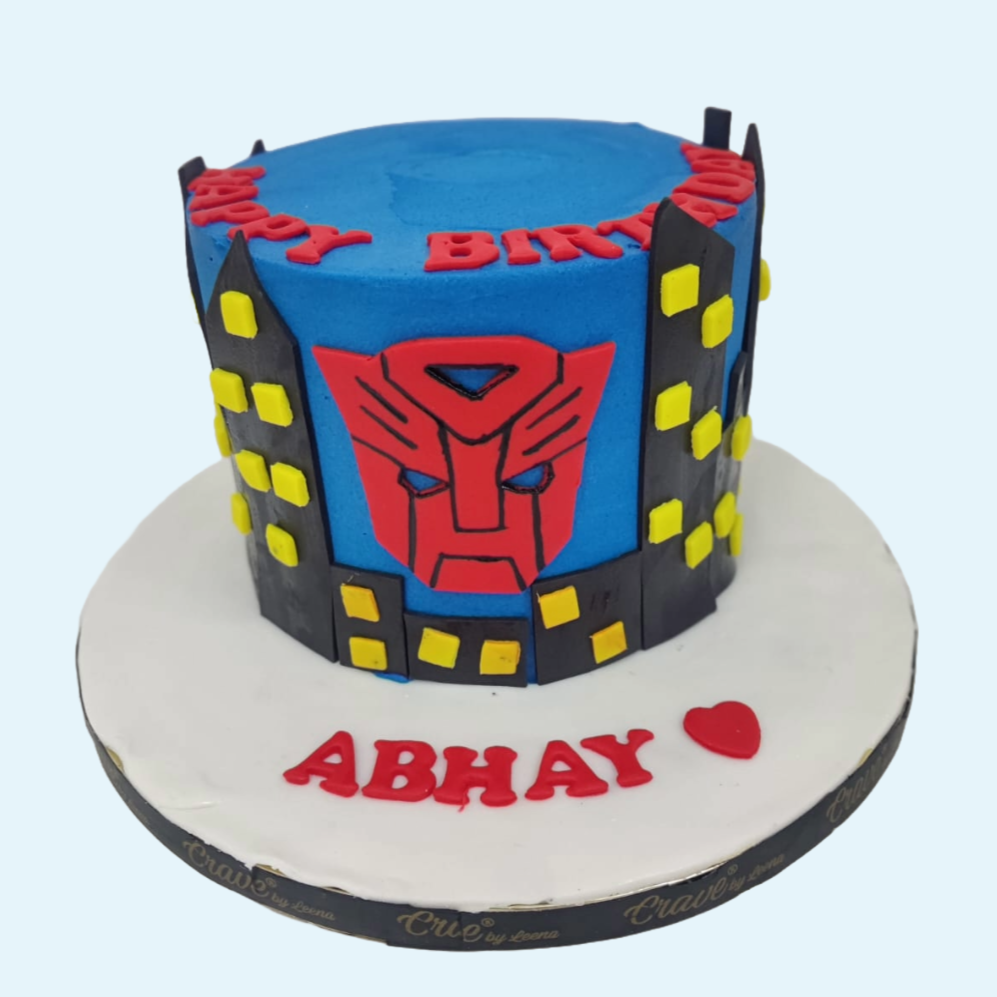 Transformers Cake - Crave by Leena