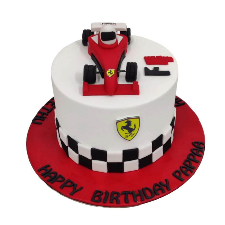 RACING CAR Formula 1 F1 Track Cake Toppers Personalised Edible Icing  Birthday | eBay