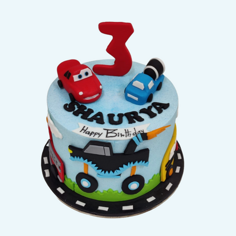 The Cute MC Queen Car Cake - Crave by Leena