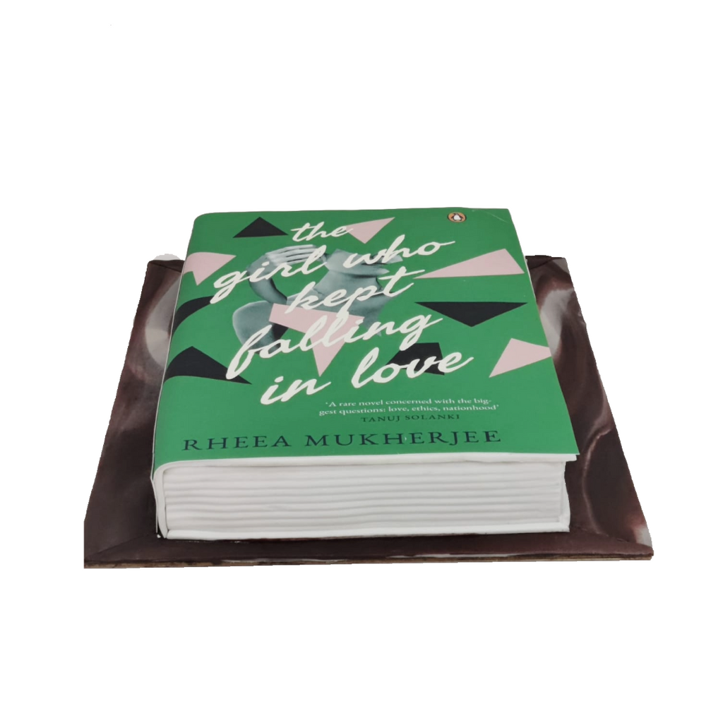 Girl Who Kept Falling In Love Book Cake - Crave by Leena