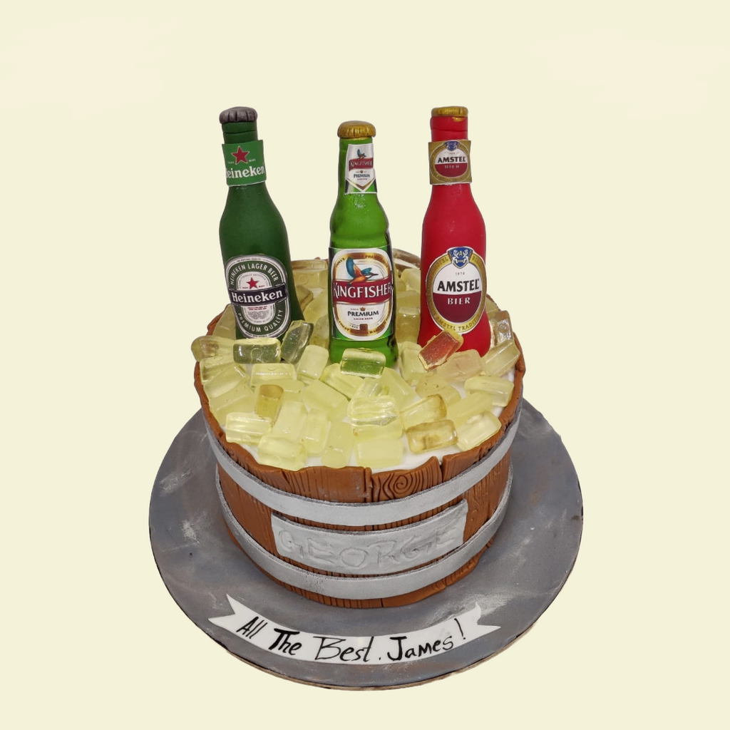 Beer Barrel Cake - Crave by Leena