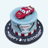Mcqueen Trophy Cake - Crave by Leena